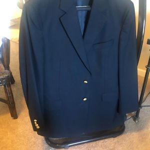 Brooks brothers navy year round all wool blazer. 46 regular has been altered.